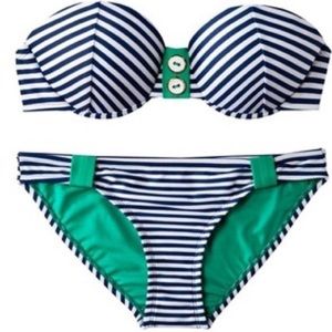 Nautical Swimsuit Xhilaration Bikini